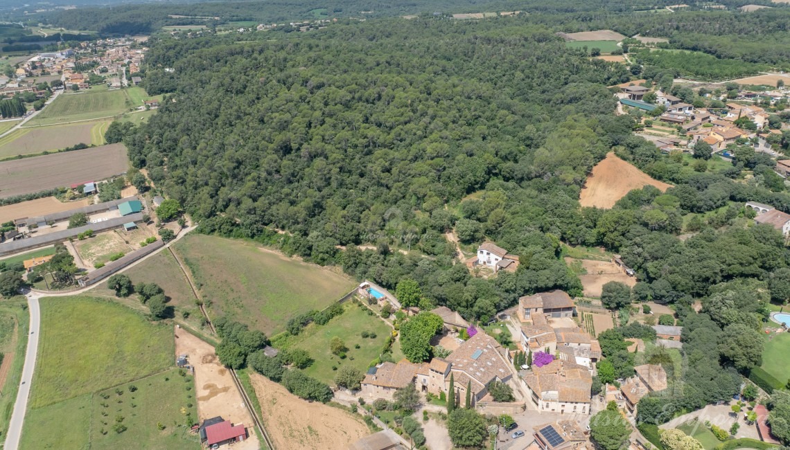 Vistas de la masía 