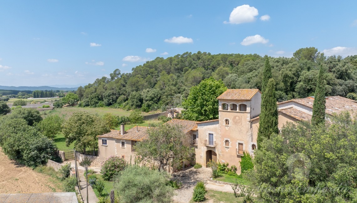 Vistas de la masía 