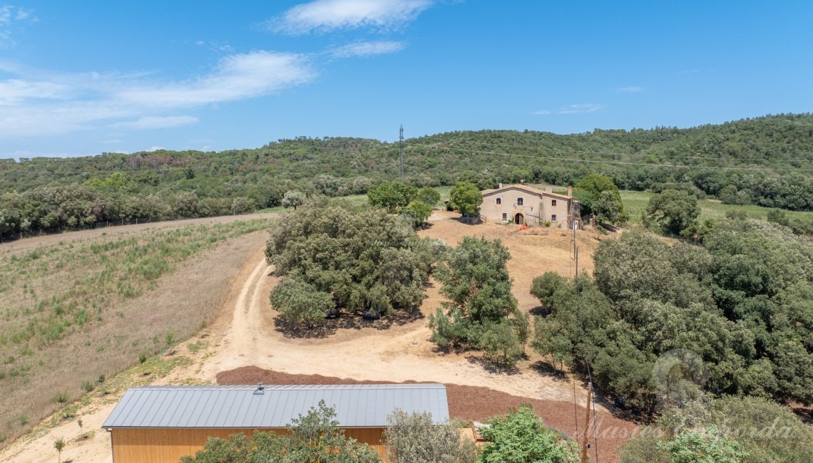 Vistes de la masia