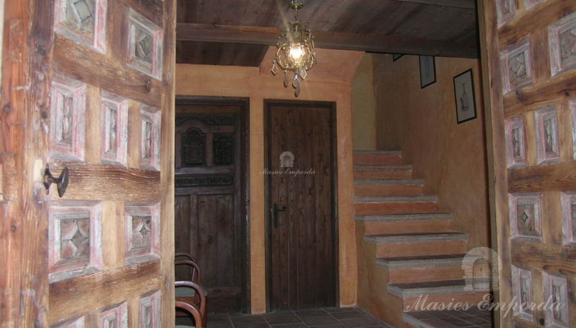 Planta baixa de la casa amb dues habitacions bany, i sala de màquines