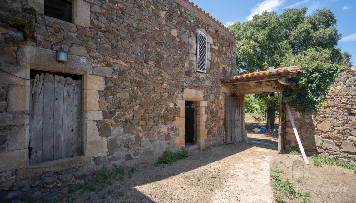 Pati interior de la masia