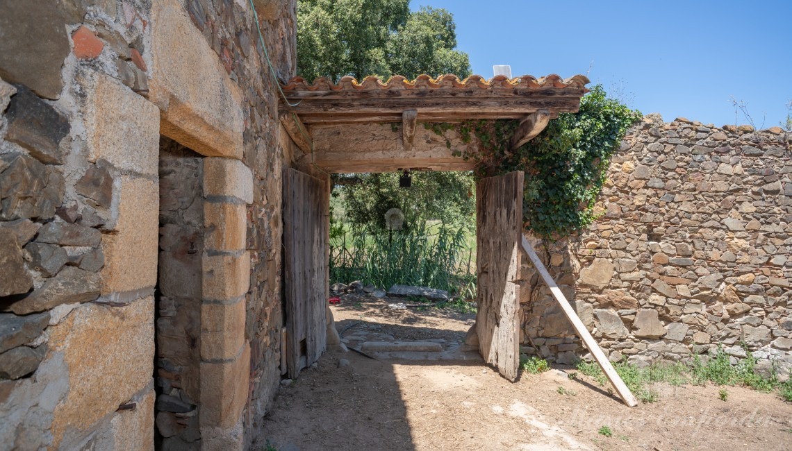 Pati interior de la masia