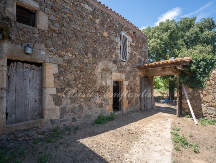 Pati interior de la masia