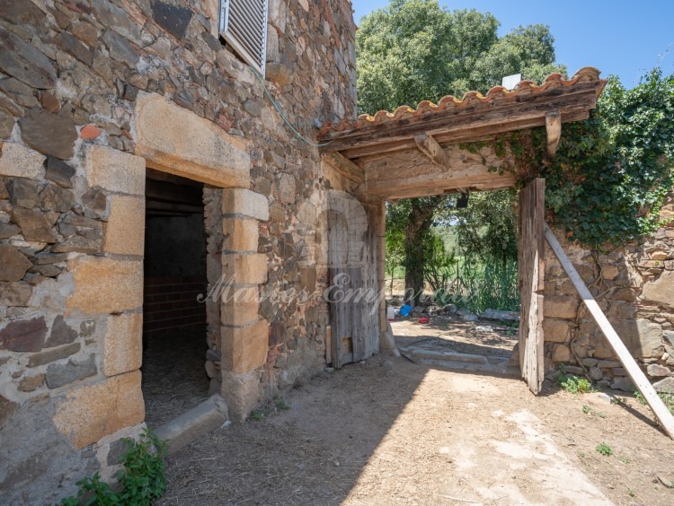 Pati interior de la masia